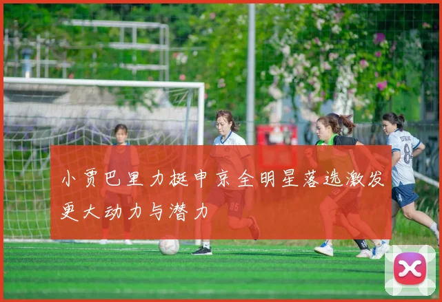 小贾巴里力挺申京全明星落选激发更大动力与潜力